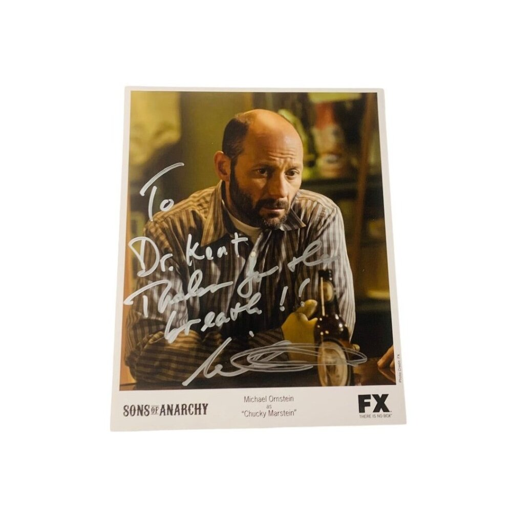 Signed Michael Ornstein Chucky Marstein Sons of Anarchy Personalized Promo Photo